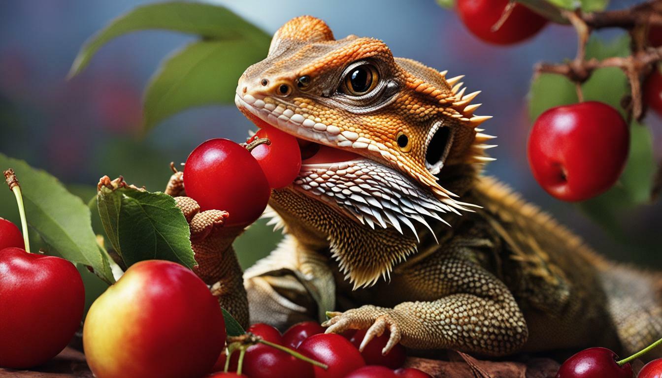 can bearded dragons eat cherries