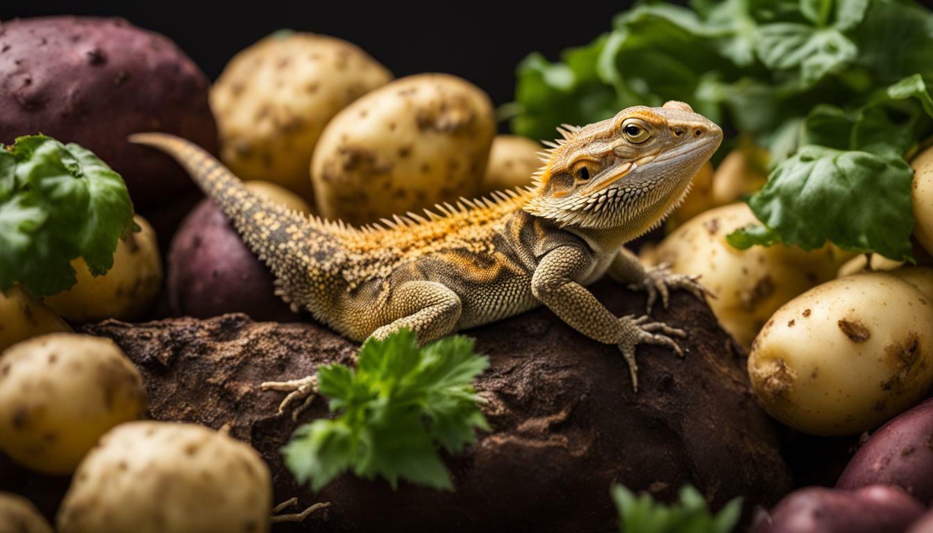 can bearded dragons eat potatoes