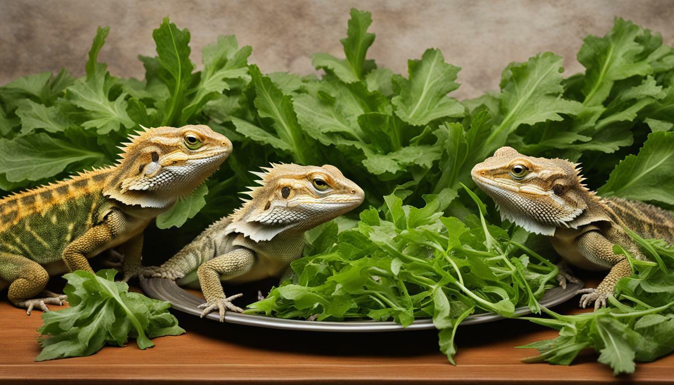 can bearded dragons have arugula